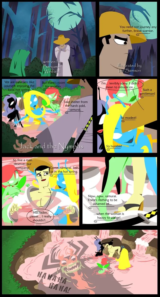 Jack And The Nymphs porno comics