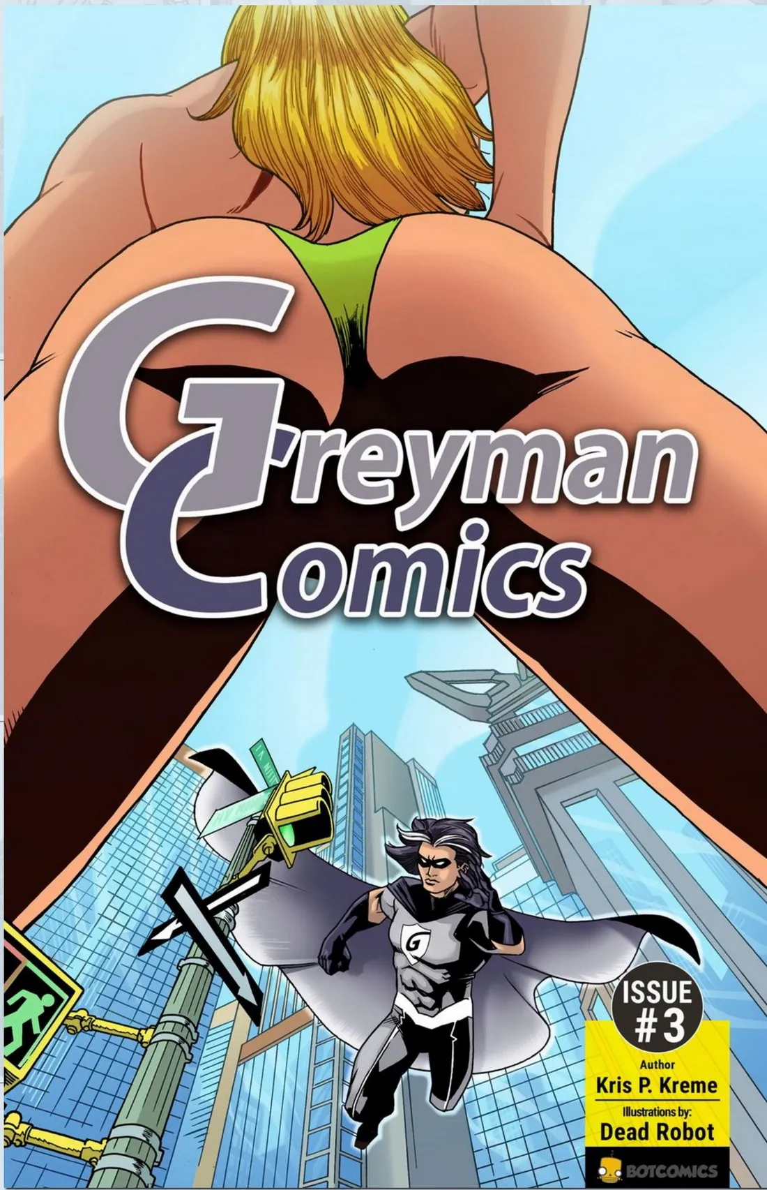 Greyman Comics 3 porno comics Cover