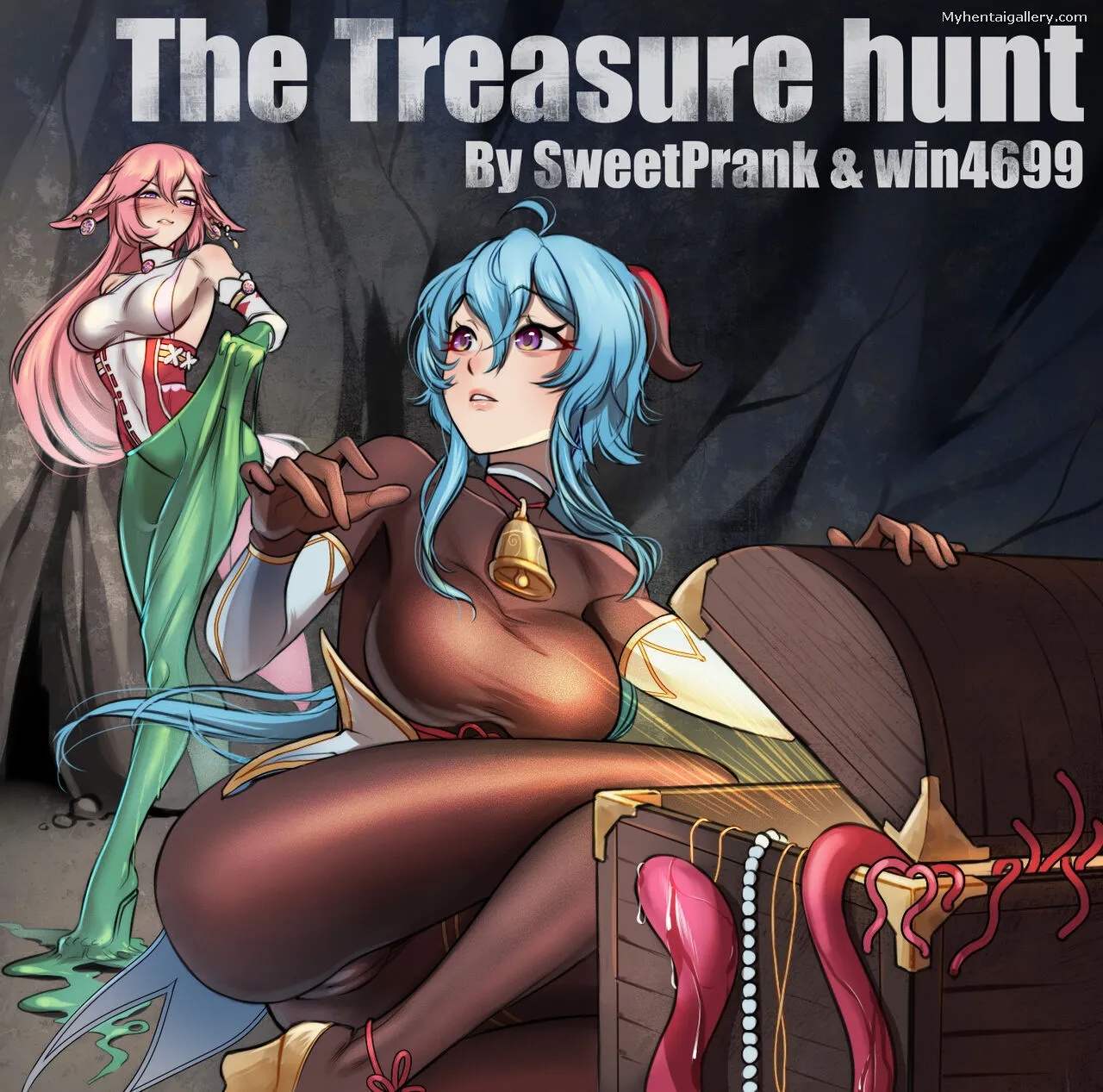 The Treasure Hunt porno comics Cover