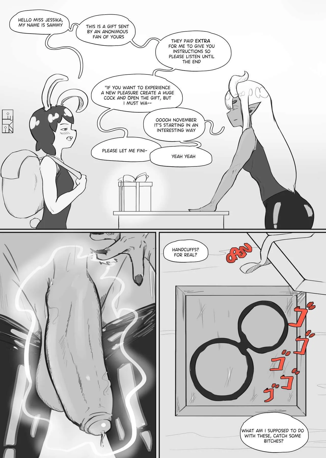 Jessika's No Nut November porno comics Cover