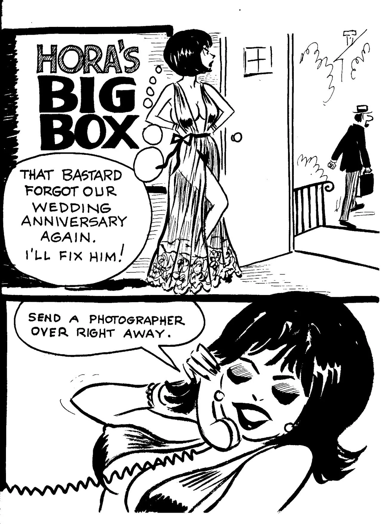 Four Very Bored Housewives 14 - Hora's Big Box porno comics