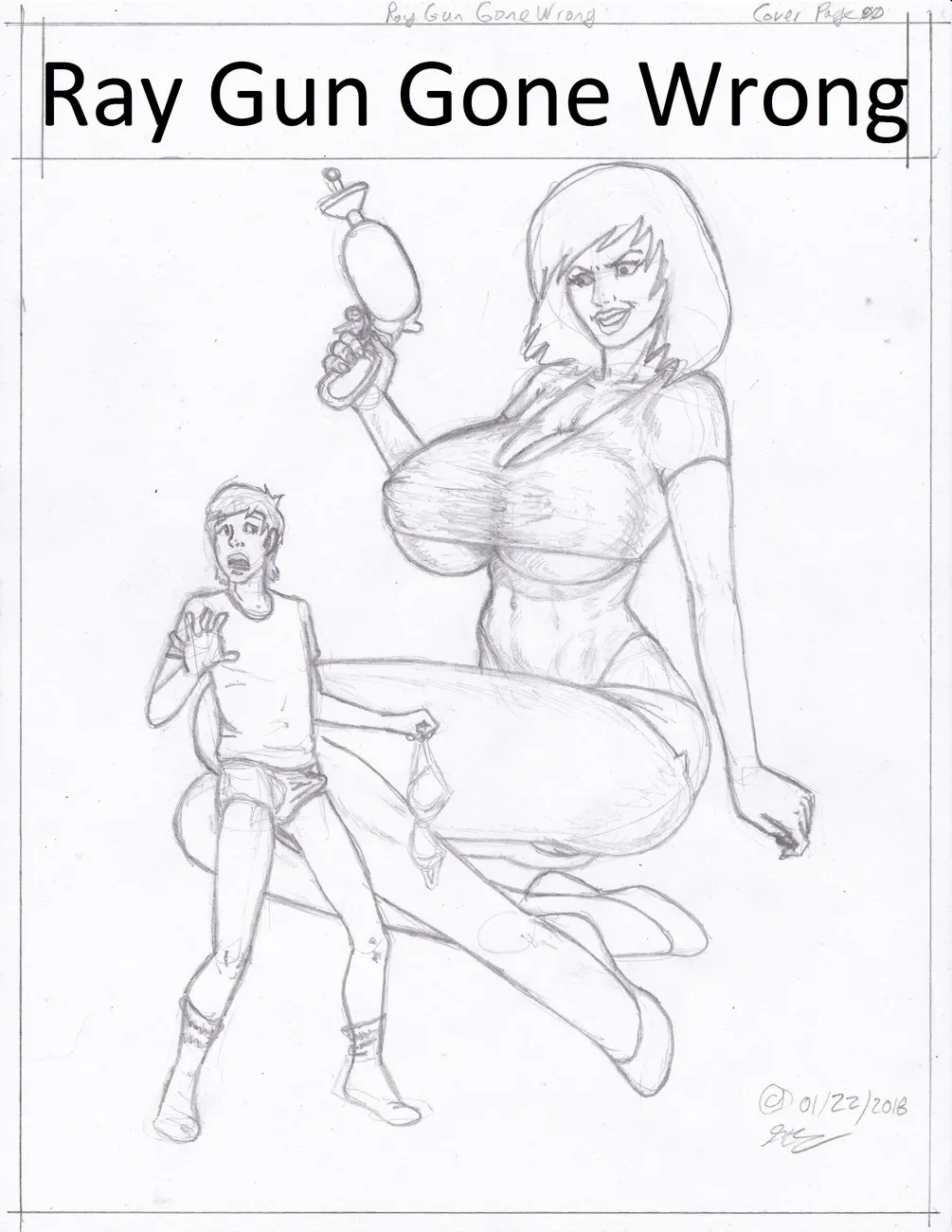 Ray Gun Gone Wrong porno comics