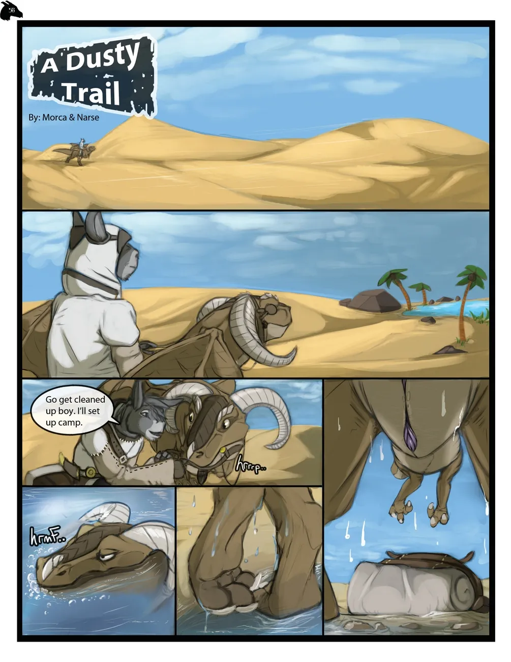 A Dusty Trail porno comics