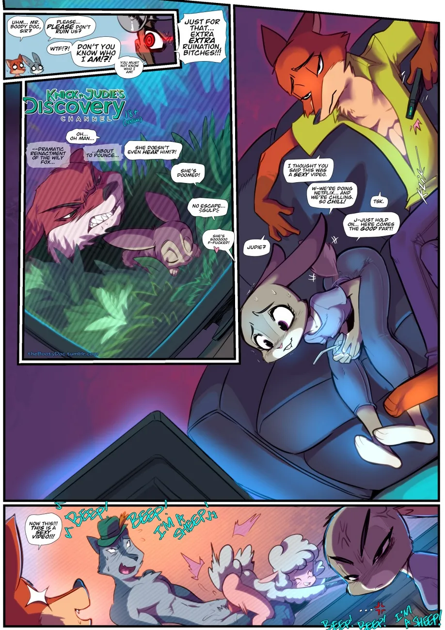 Discovery Channel porno comics
