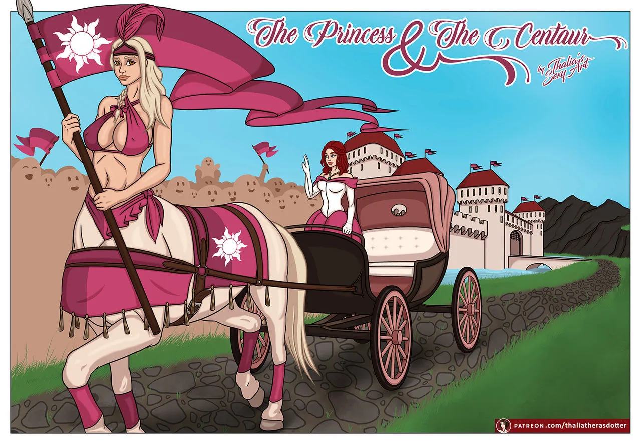 The Princess & The Centaur porno comics