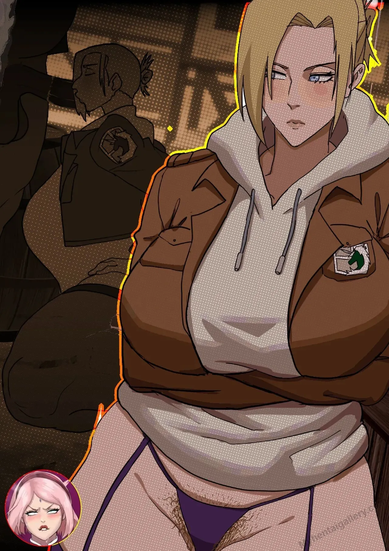 Annie Leonhart In The Alley porno comics Cover