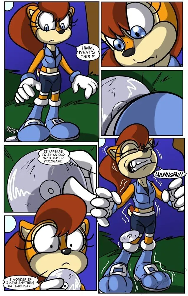 Sallywolf porno comics Cover