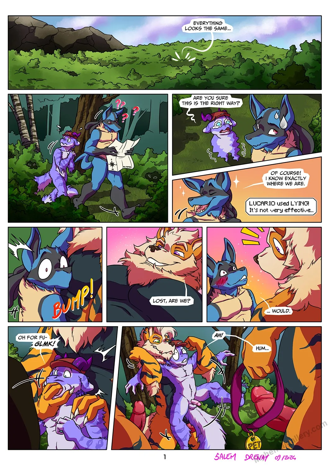 The Arcanine Pack porno comics