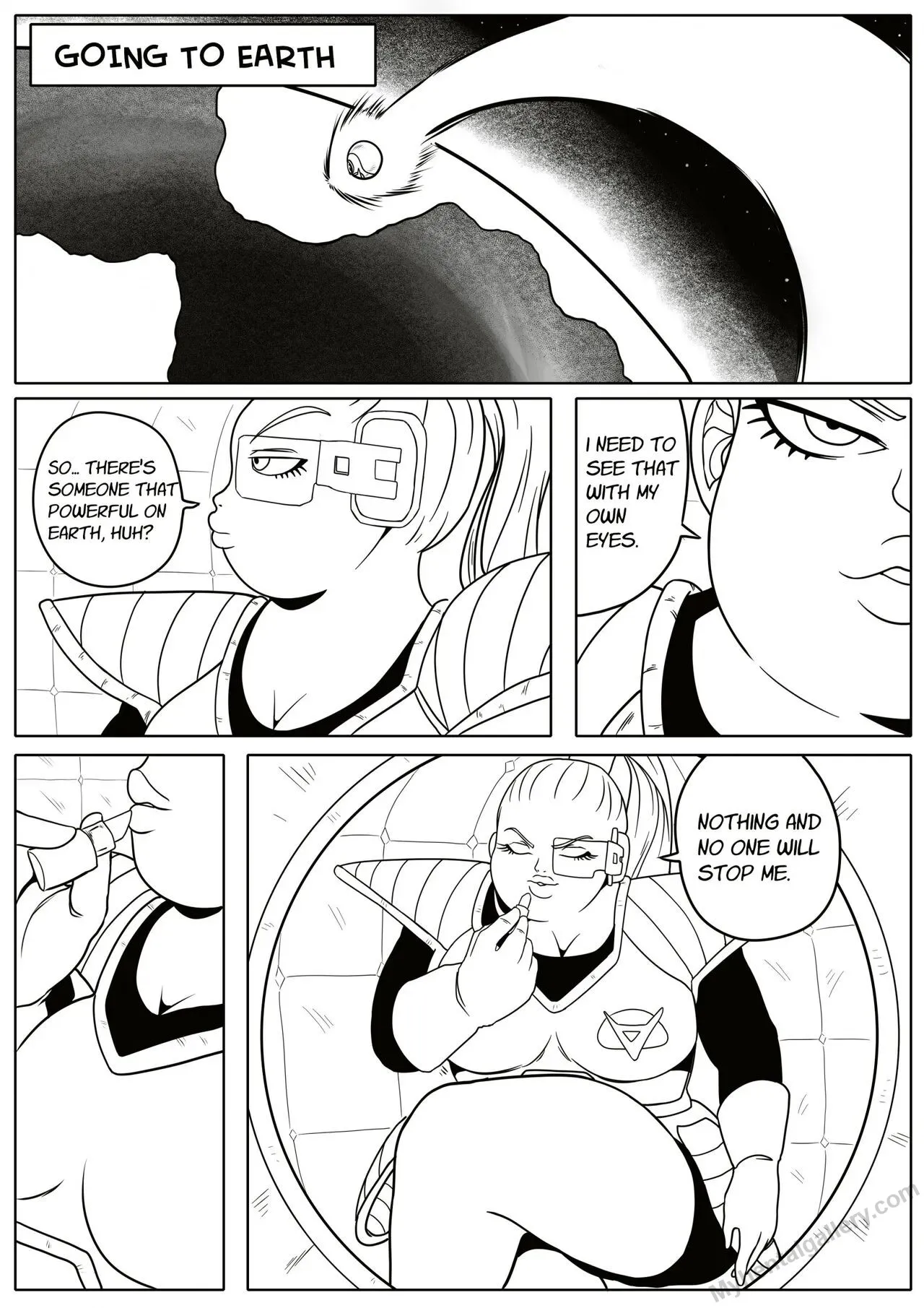 Cilantro Vs Bonyu porno comics Cover