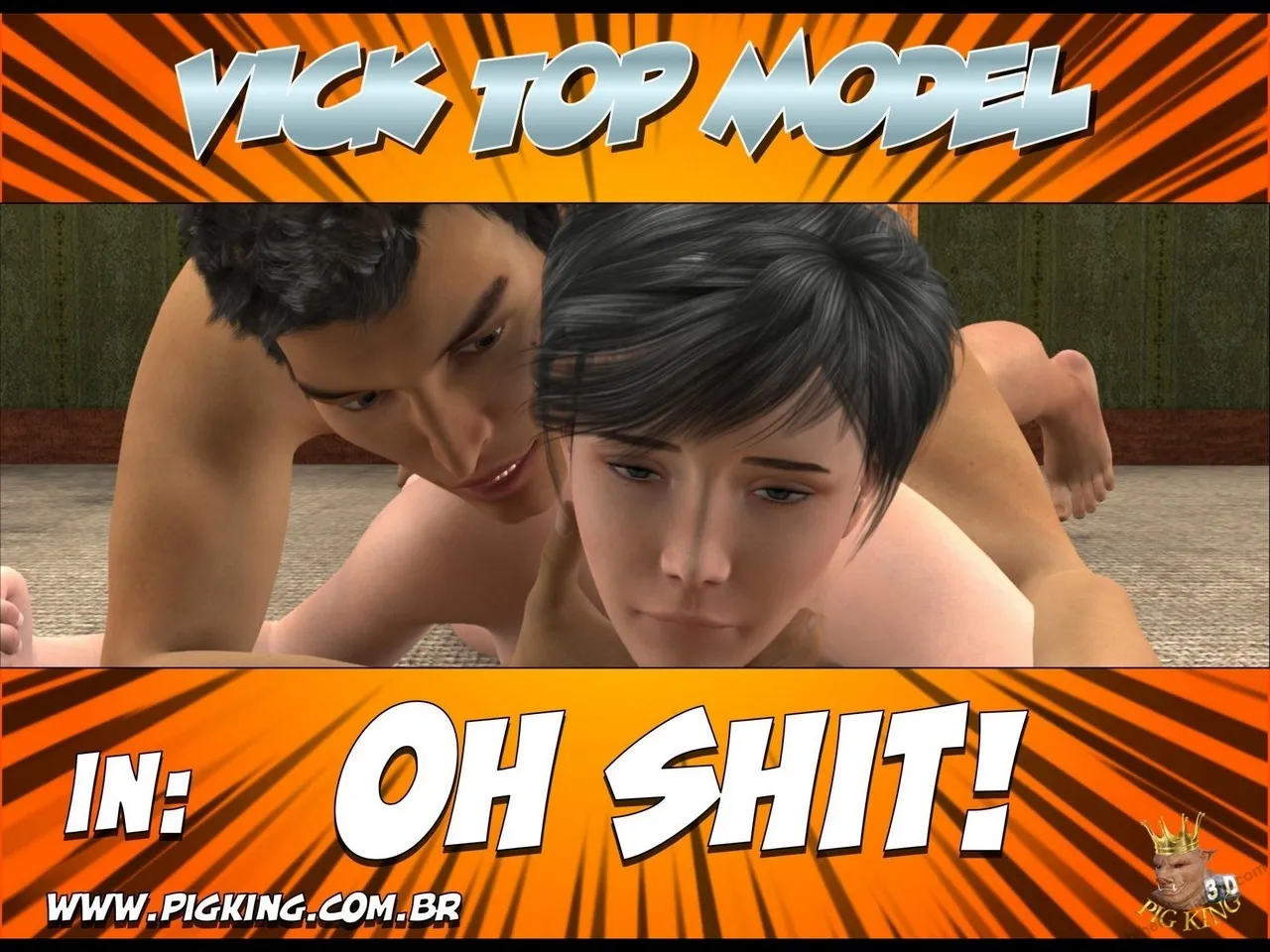 Vick 1 - Top Model 3 porno comics Cover