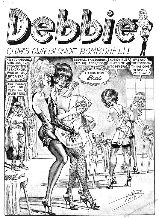 Debbie 18 porno comics