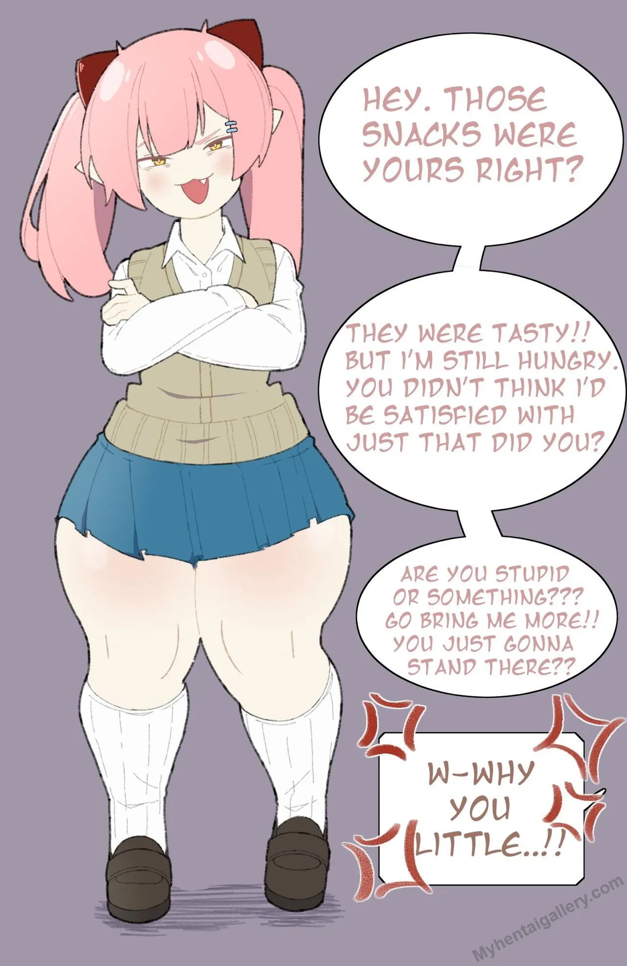Taking The Food Of Another Can Lead To Dire Consequences porno comics