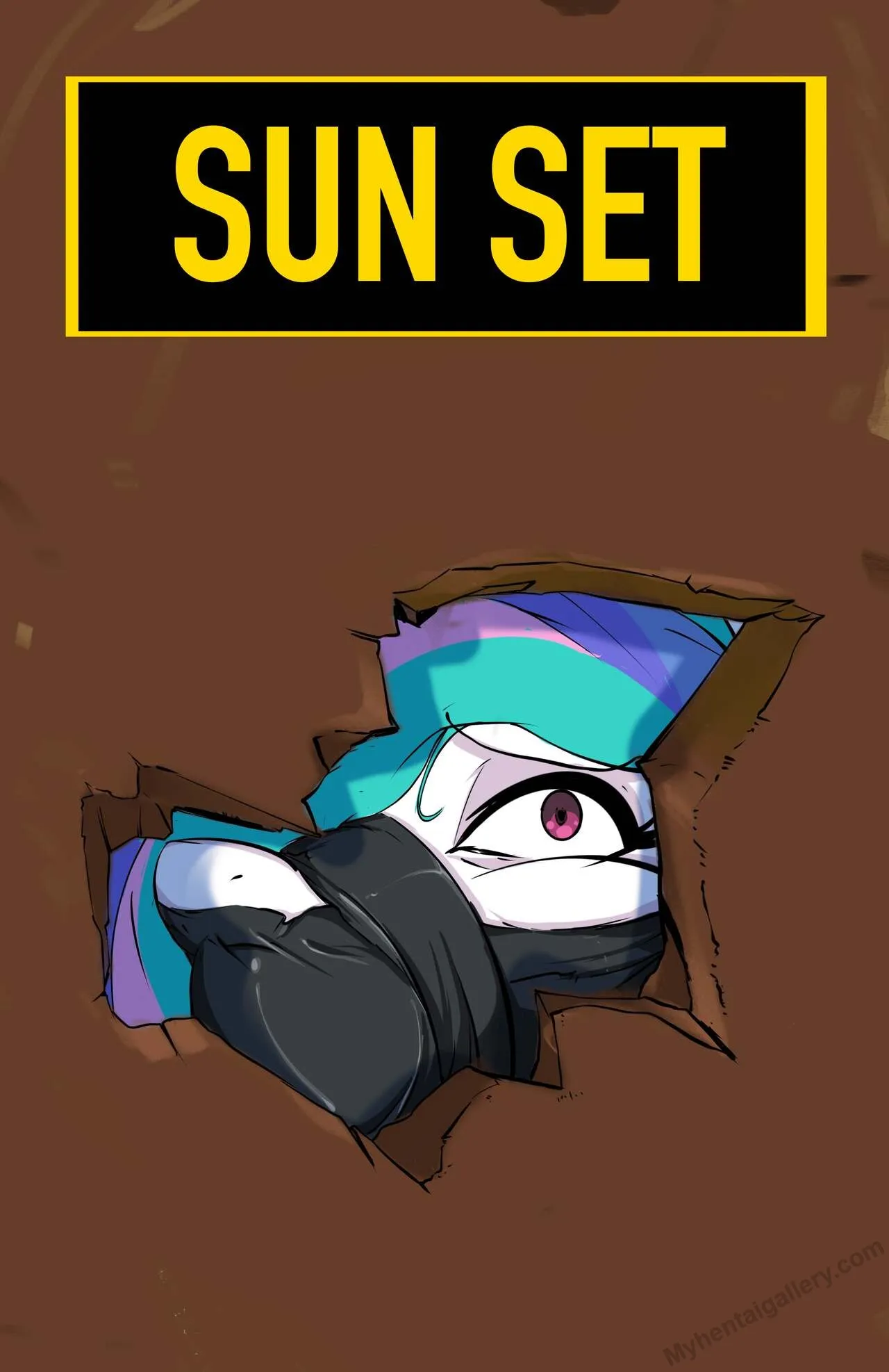 Sun Set porno comics Cover