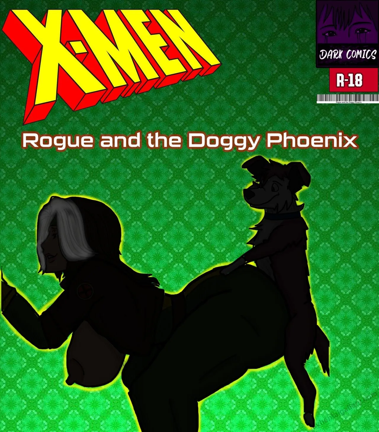 Rogue And The Doggy Phoenix porno comics