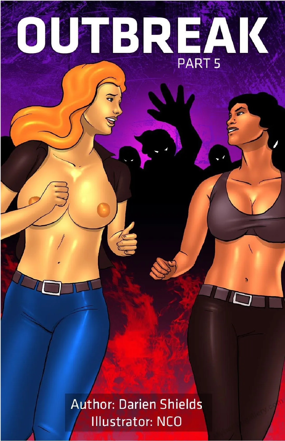 Outbreak 5 porno comics Cover