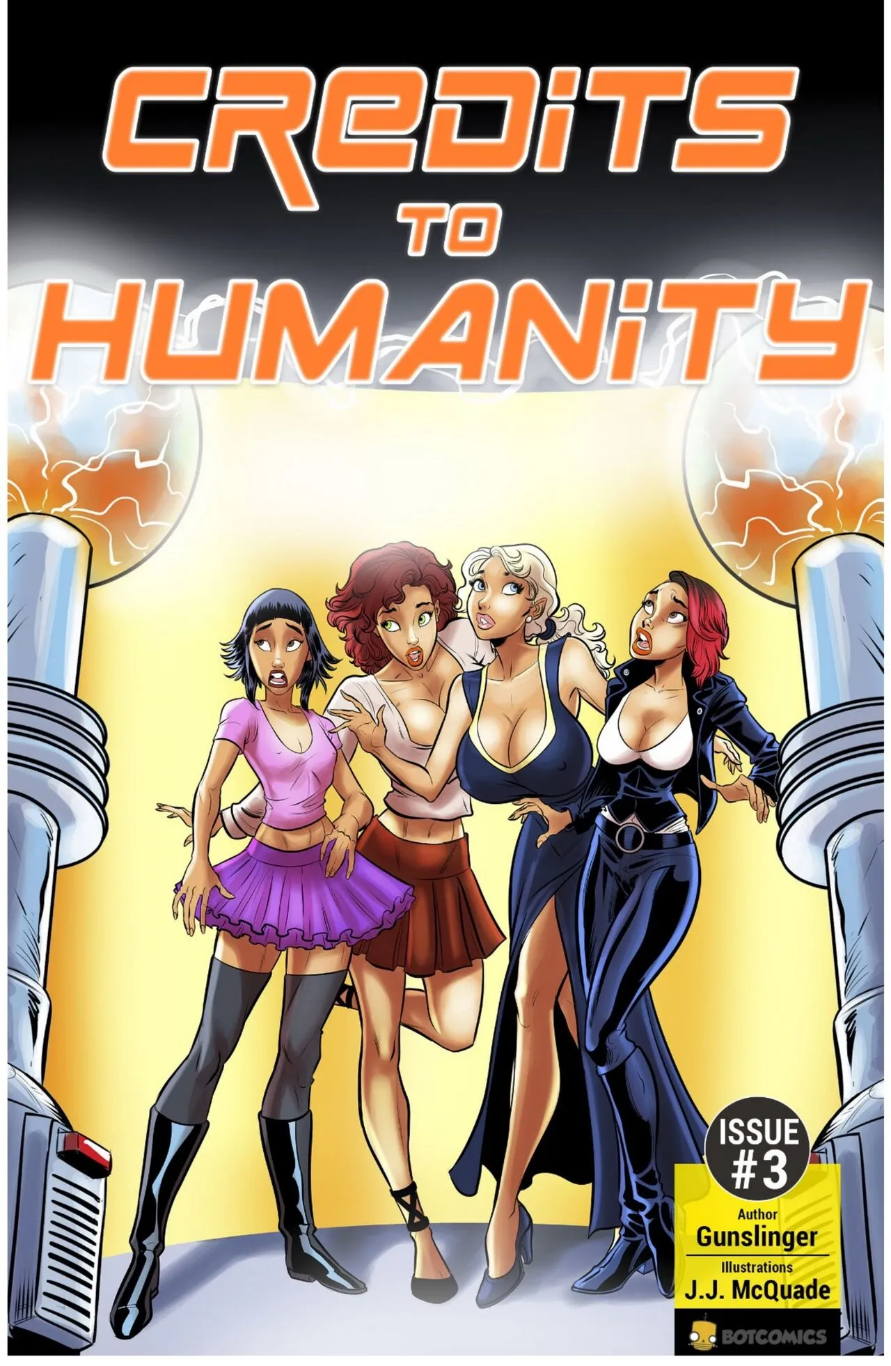Credits To Humanity 3 porno comics Cover