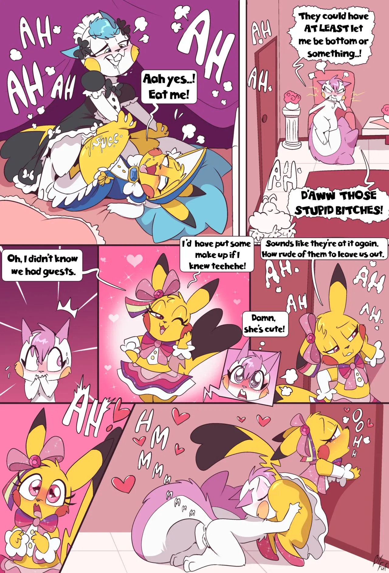 Pampering A Popstar porno comics Cover