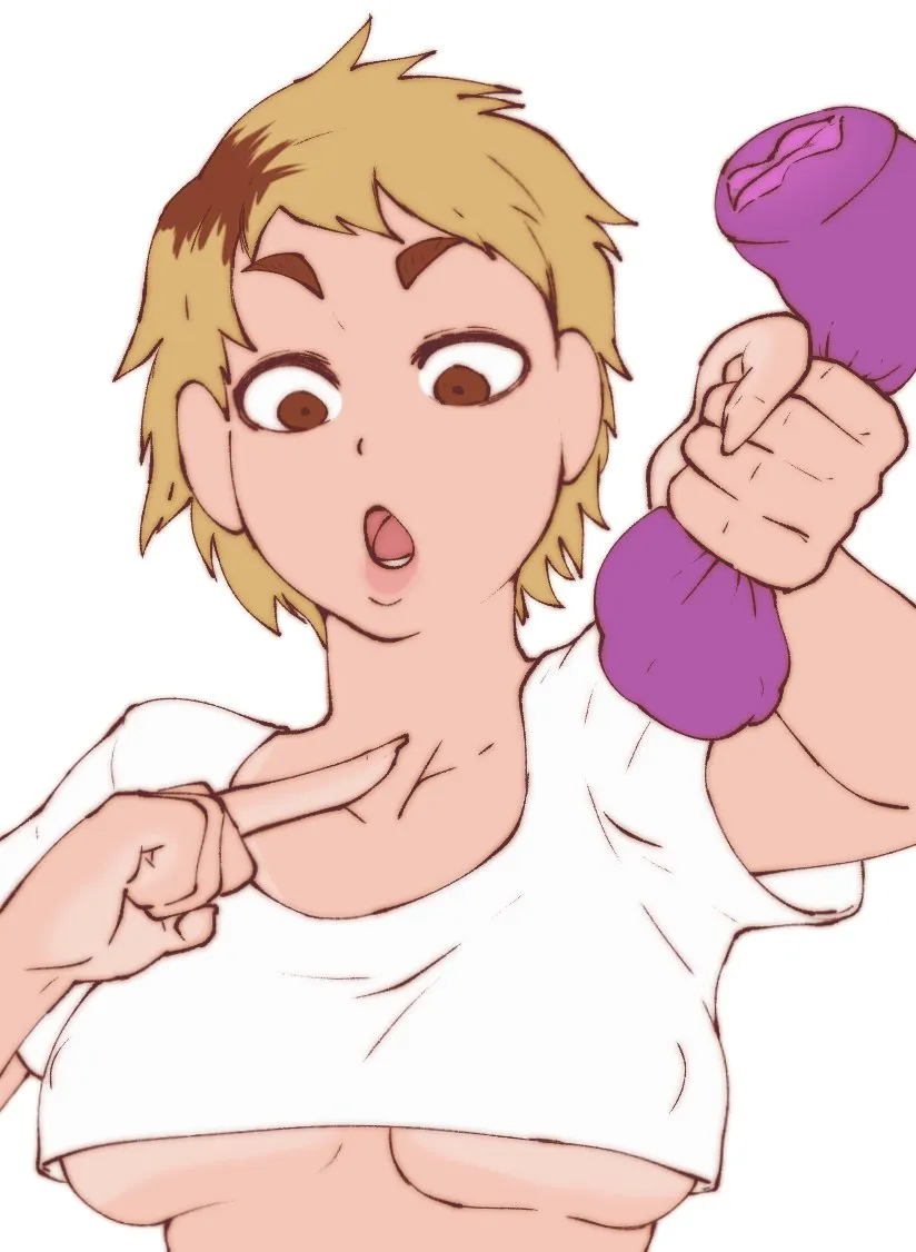 Hip Mom Finds Her Son's Toy porno comics Cover