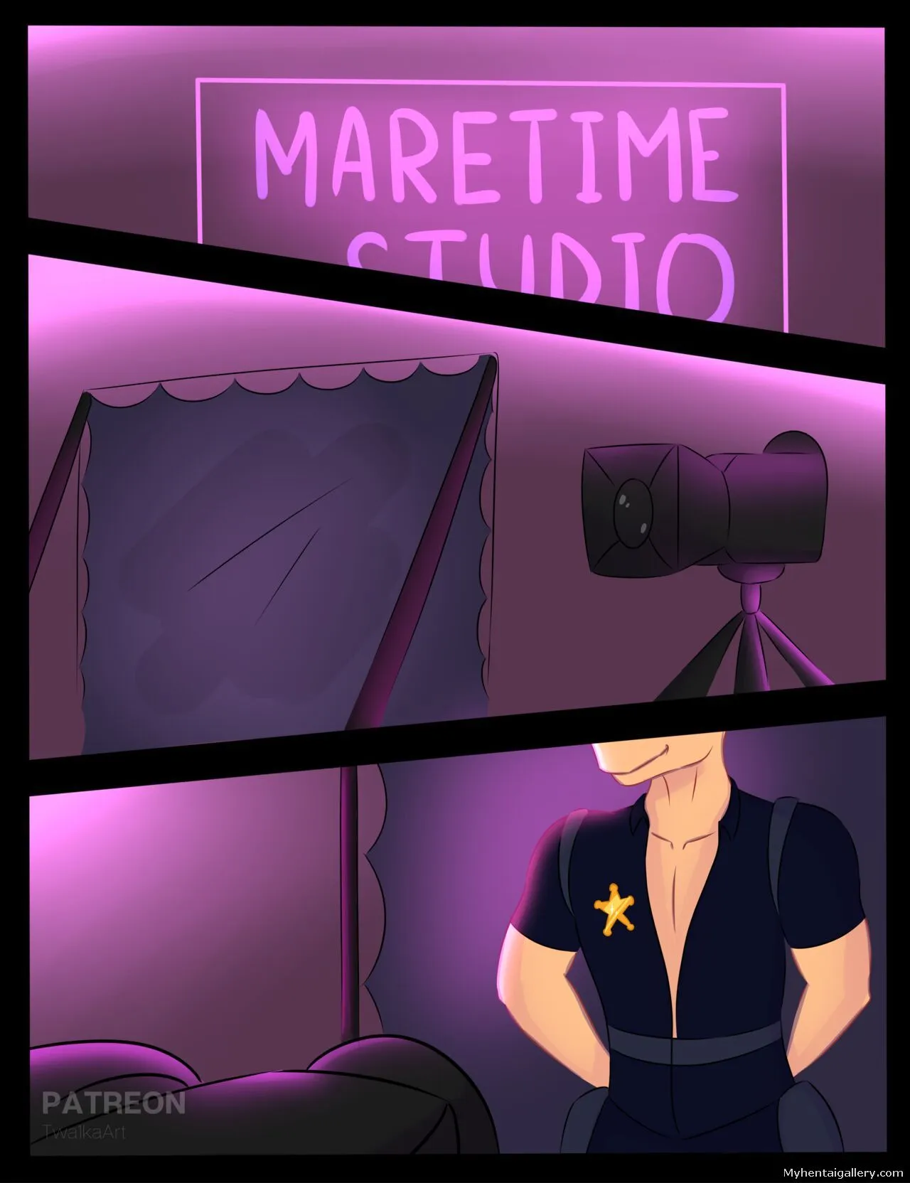 Back Door porno comics Cover
