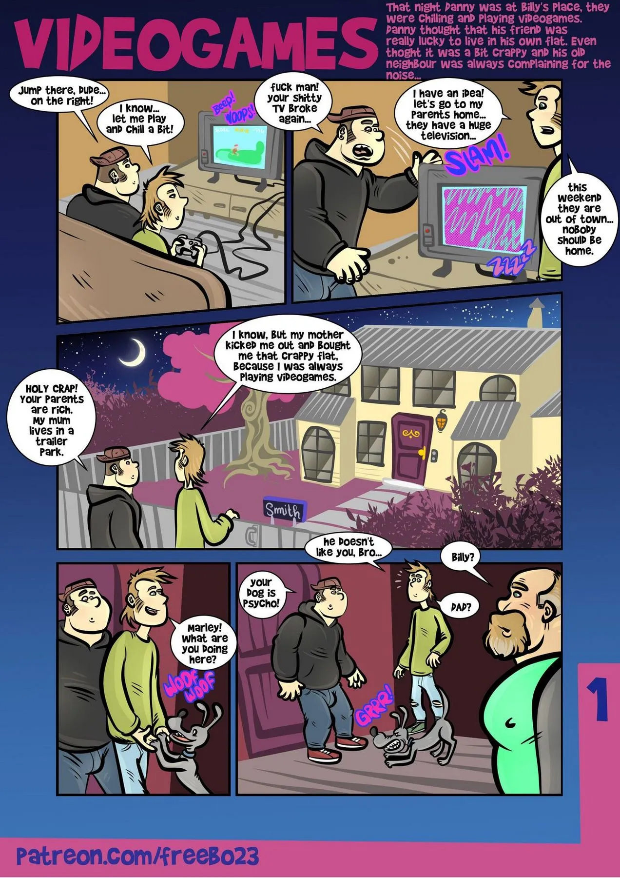 Videogames porno comics