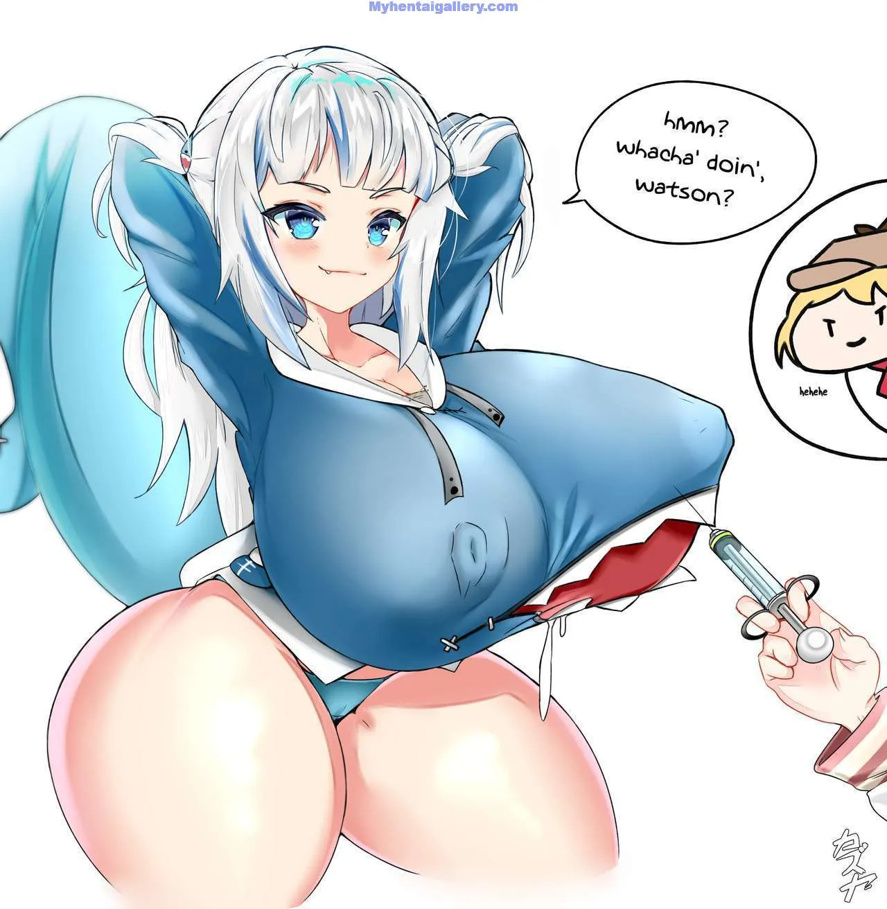 Shark Week! porno comics