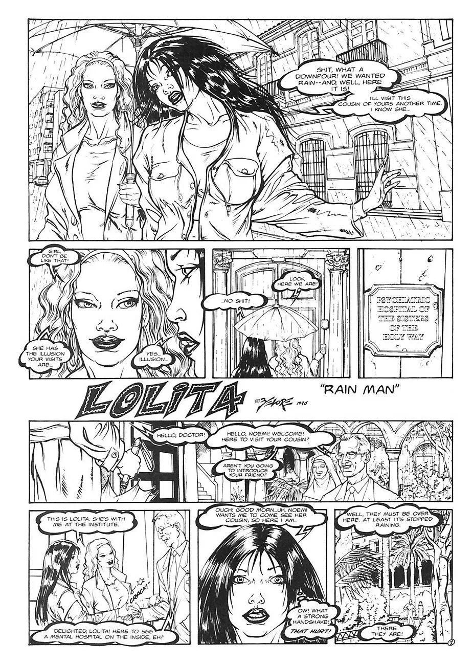 Lolita - Rain Man porno comics