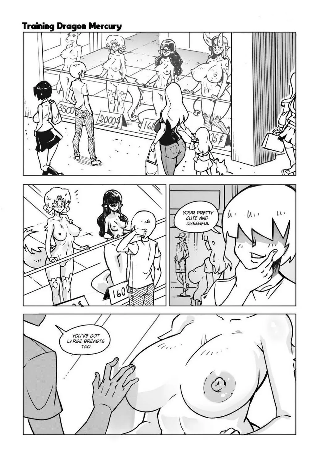 Training Dragon Mercury porno comics