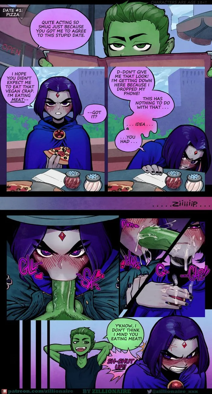 First Dates porno comics