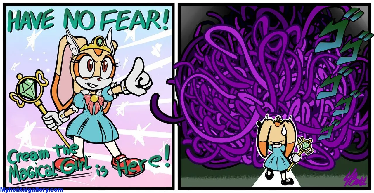 Cream, The Magical Girl Saves The Day porno comics