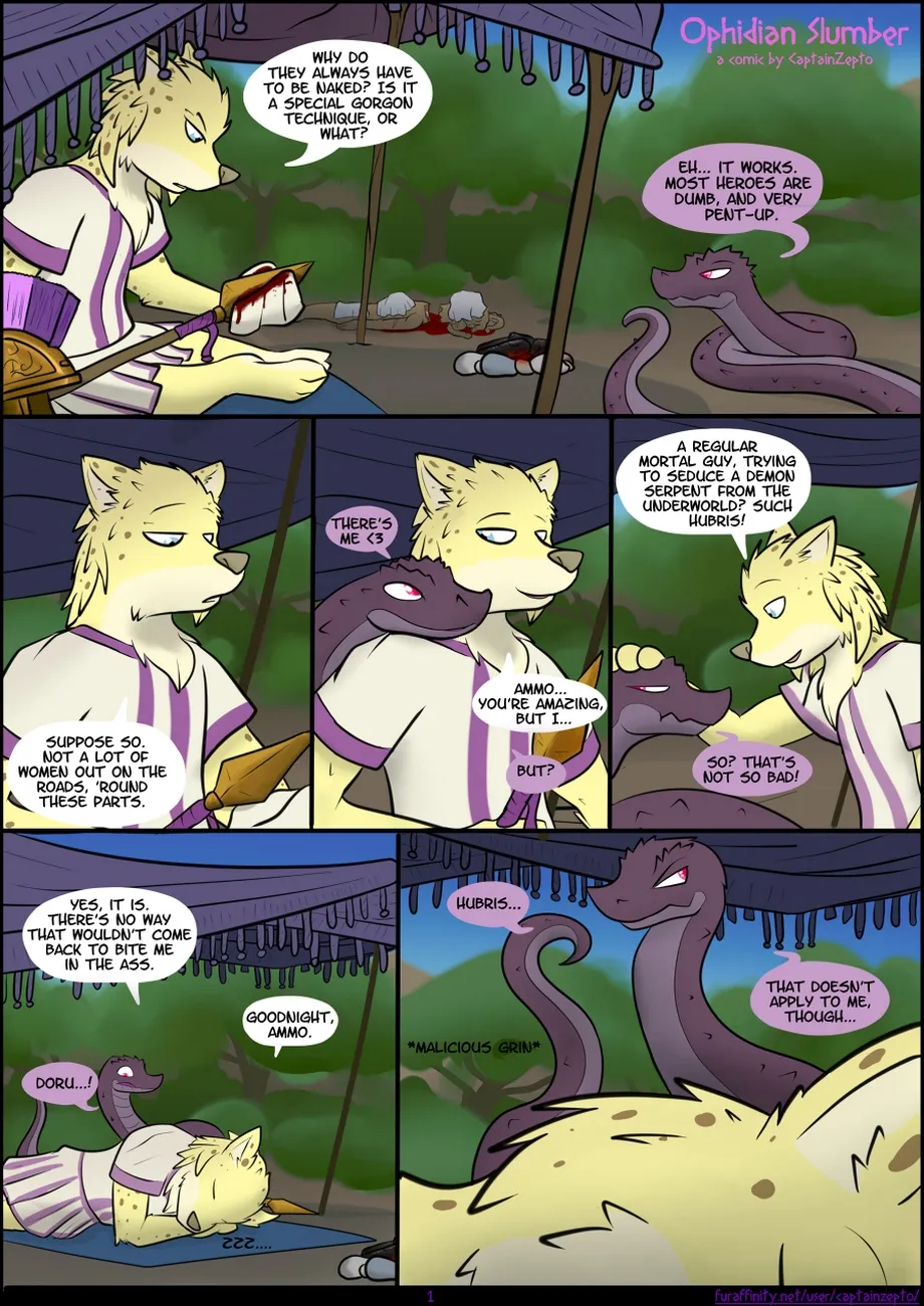 Ophidian Slumber porno comics