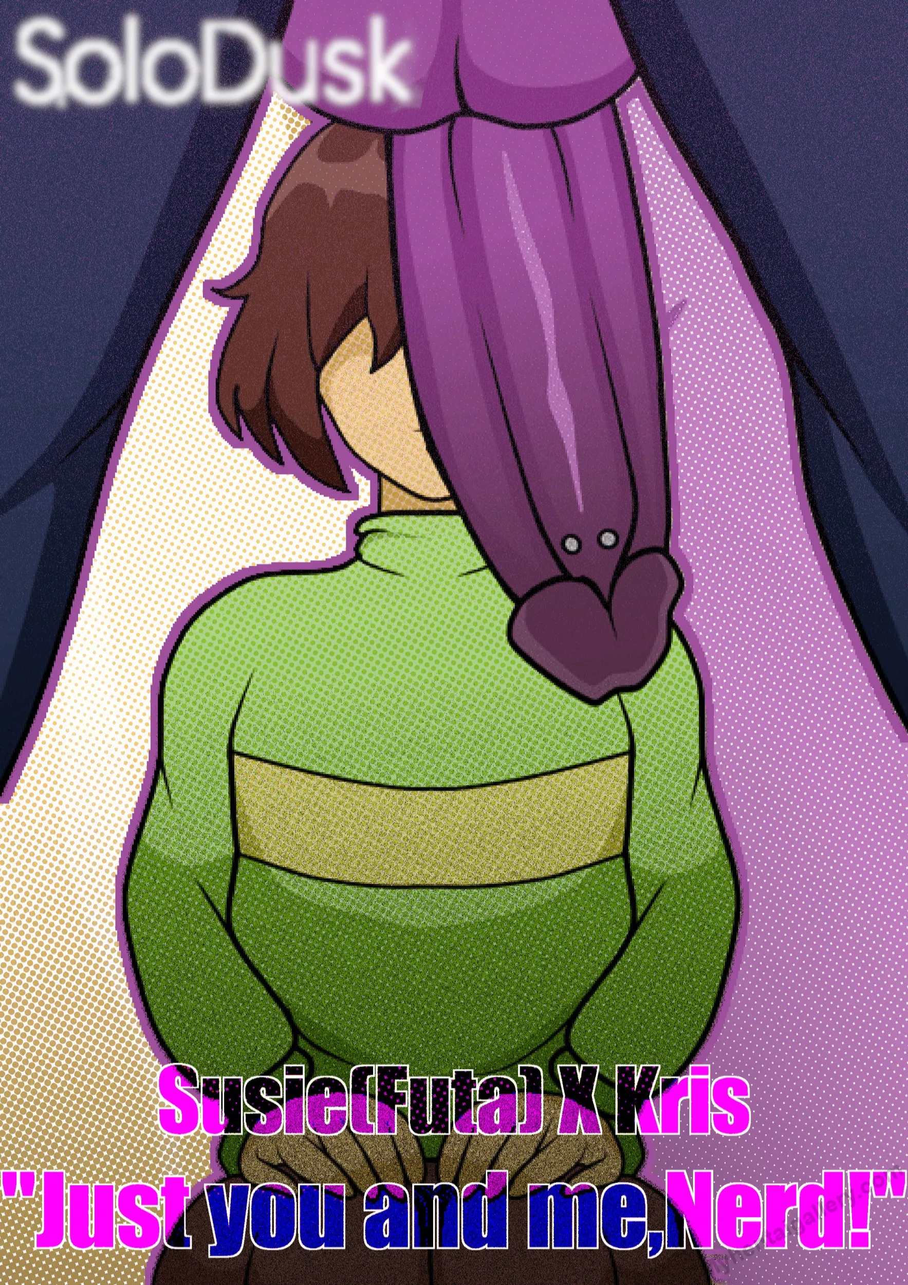 Susie x Kris - Just You And Me, Nerd! porno comics