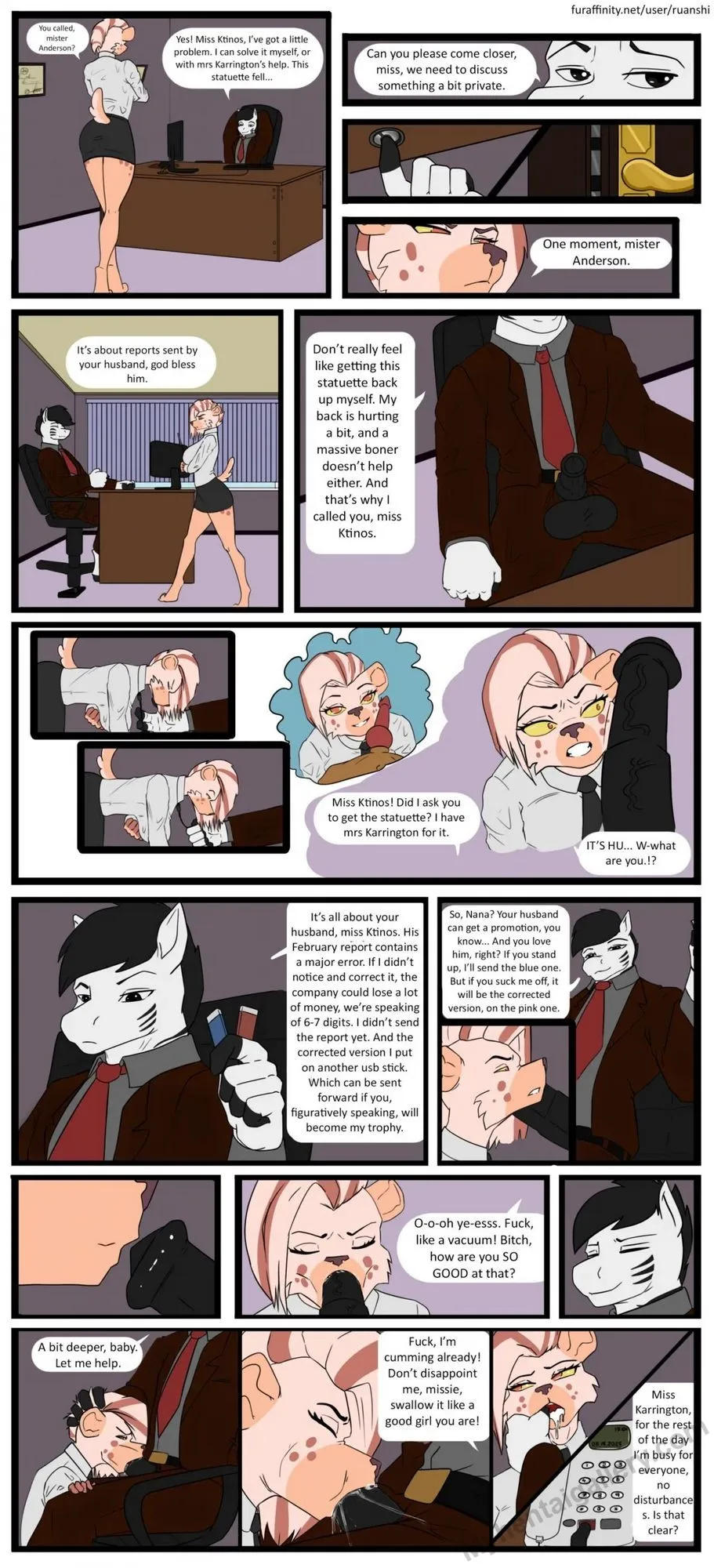 An Office Story porno comics