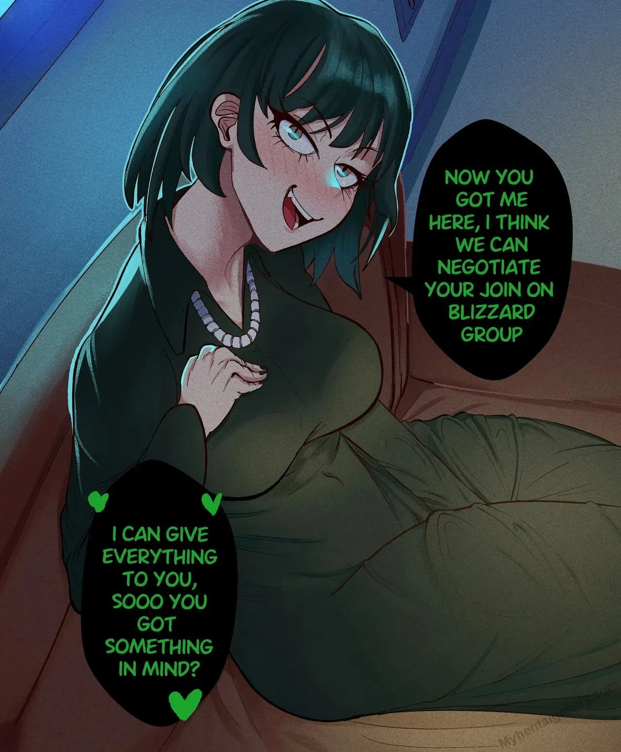 Fubuki's Negotiation porno comics Cover