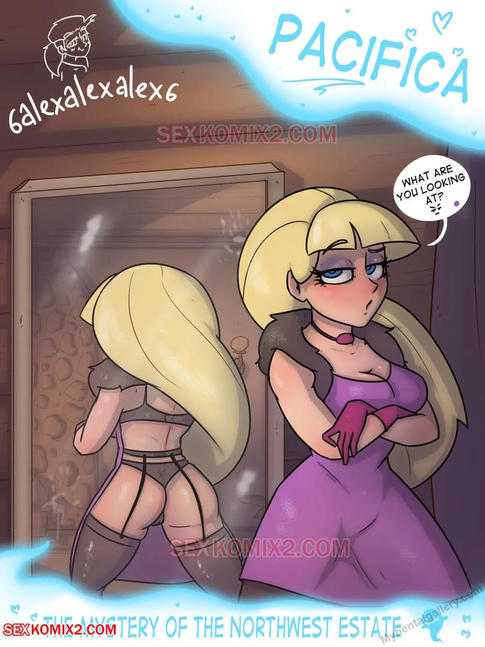 Pacifica - The Mystery Of The Northwest Estate porno comics Cover