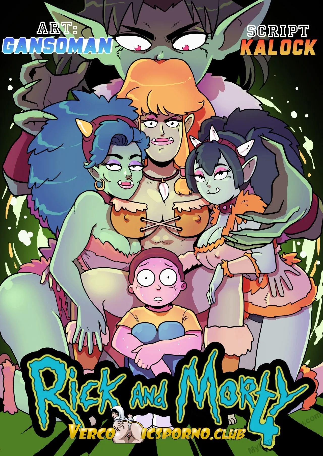Rick & Morty - Pleasure Trip 4 porno comics Cover