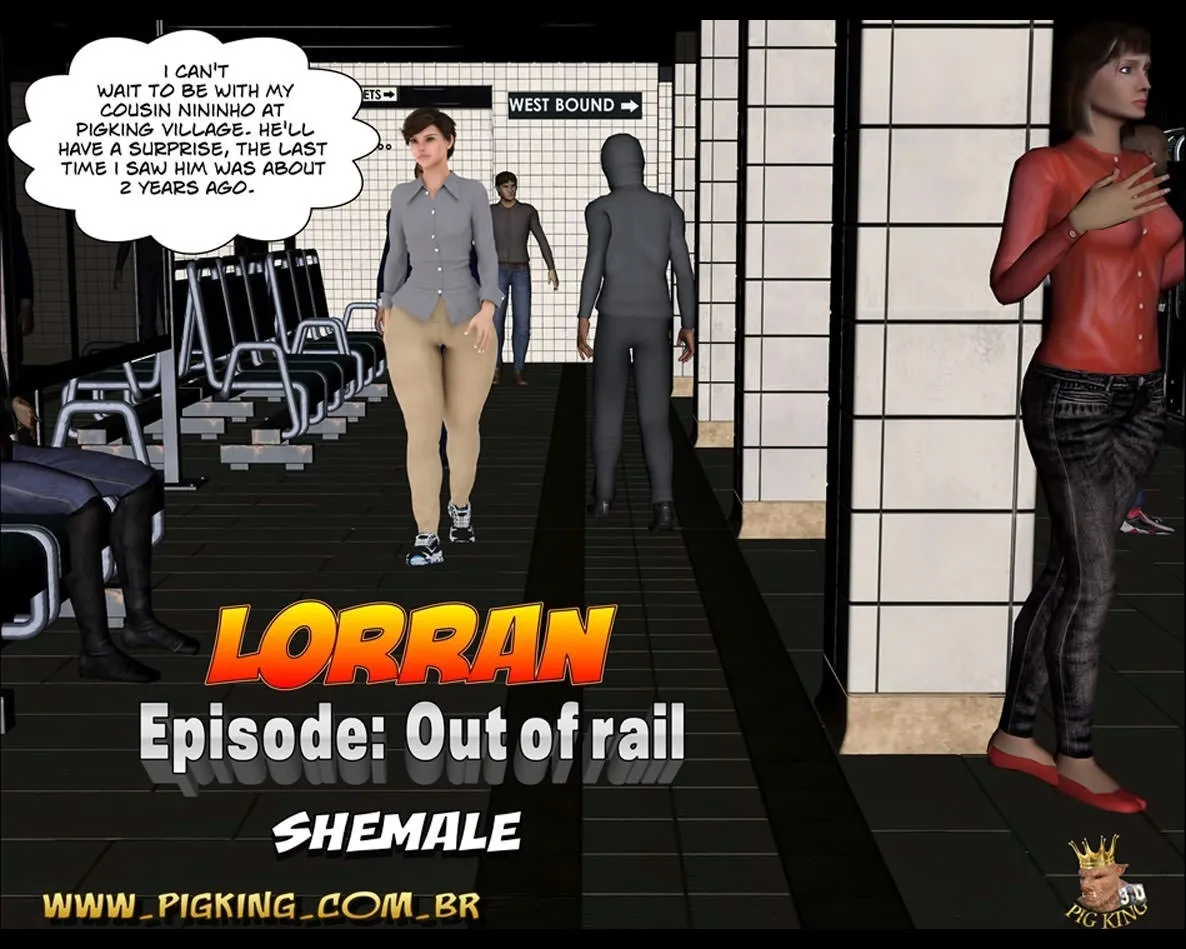Out Of Rail porno comics Cover