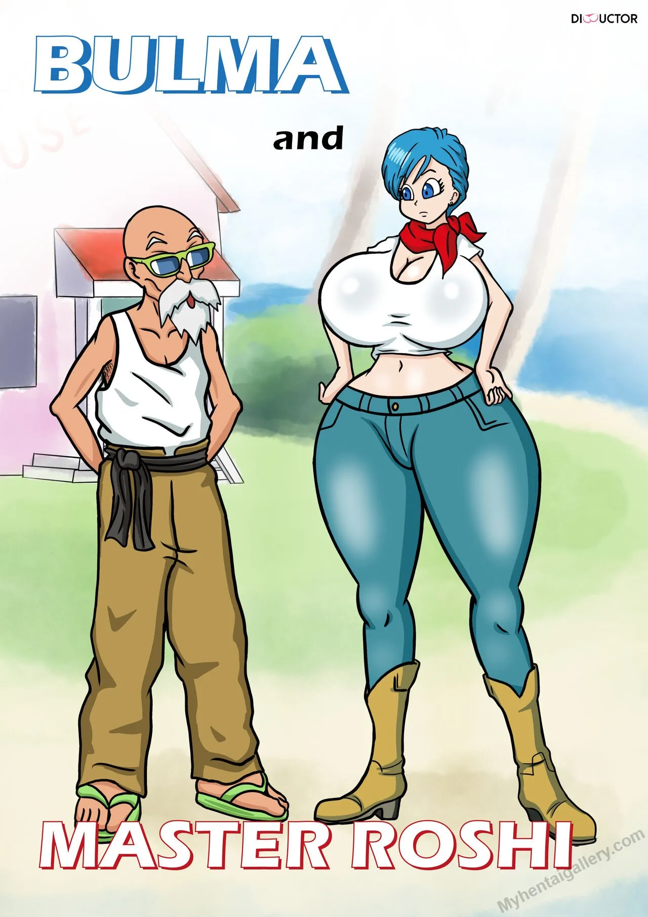 Bulma And Master Roshi porno comics Cover