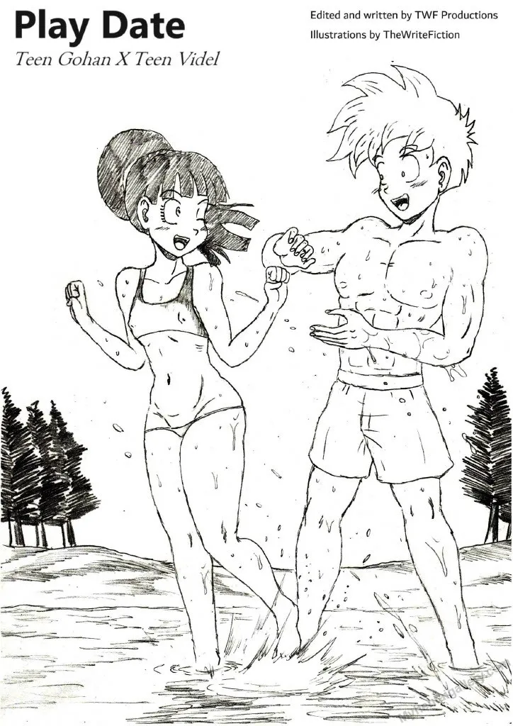 Play Date - Gohan x Videl porno comics Cover