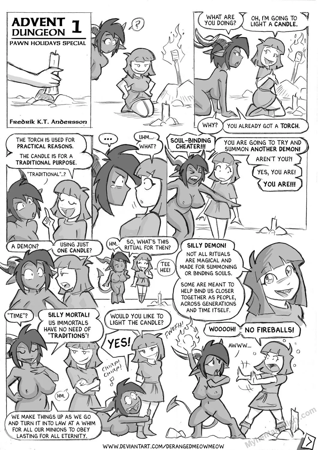 Pawn Adventure - Dungeon Holiday Special 2018 porno comics