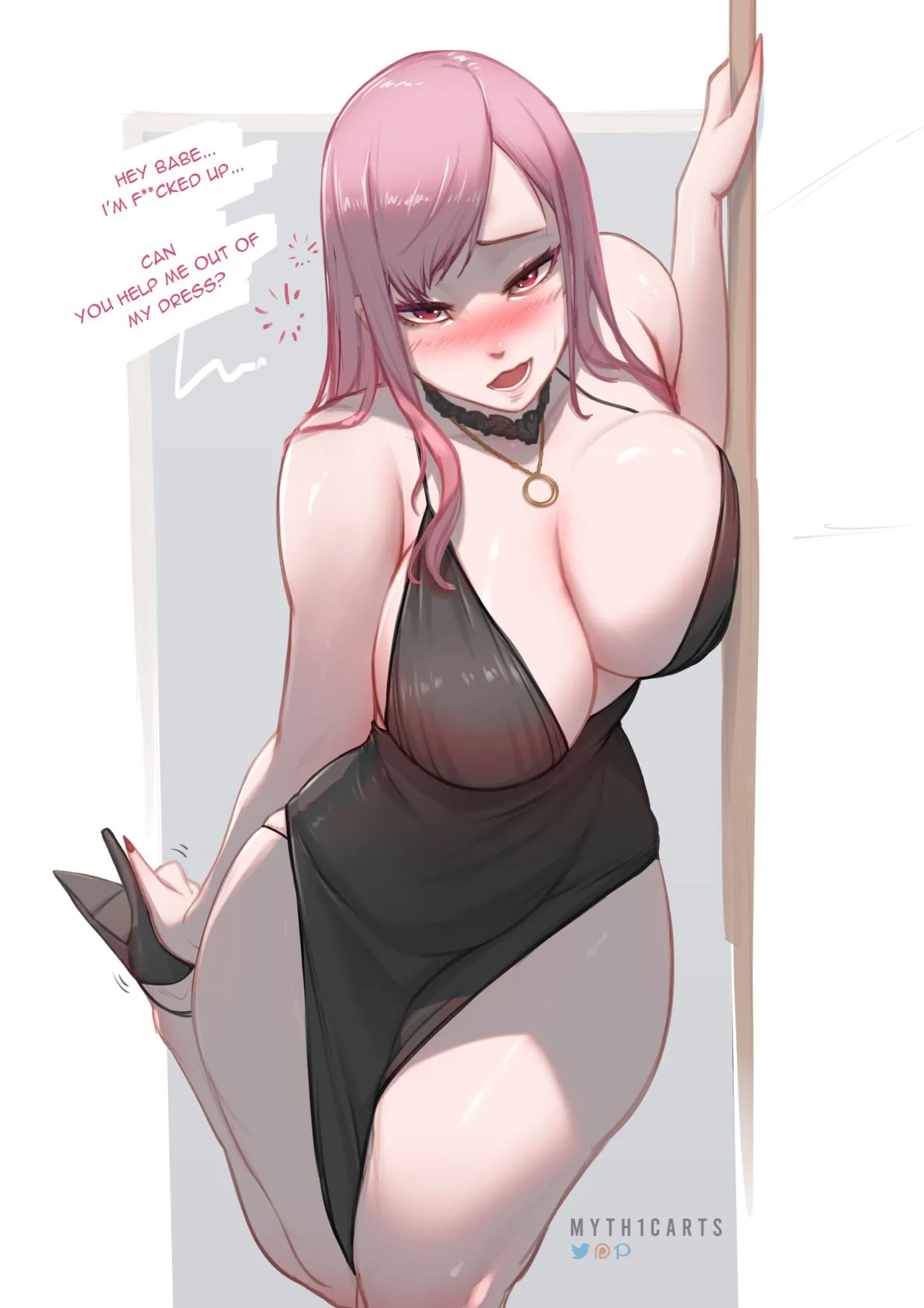 Mori Calliope's Strip Game porno comics