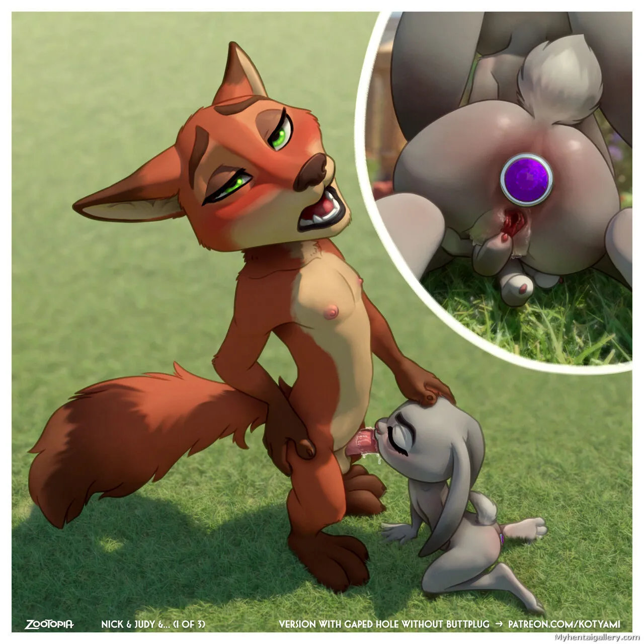 Nick And Judy porno comics