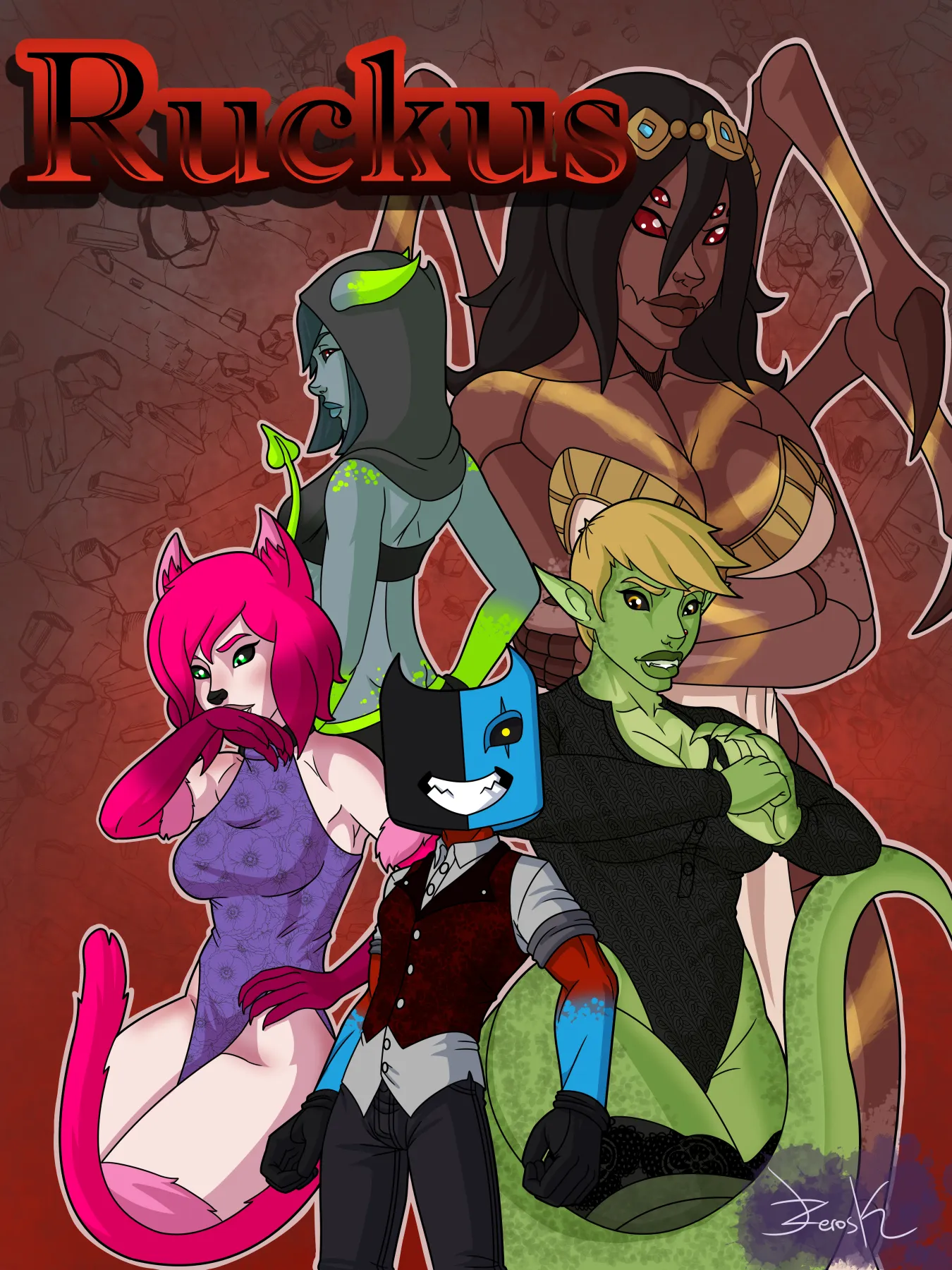 Ruckus 1 porno comics