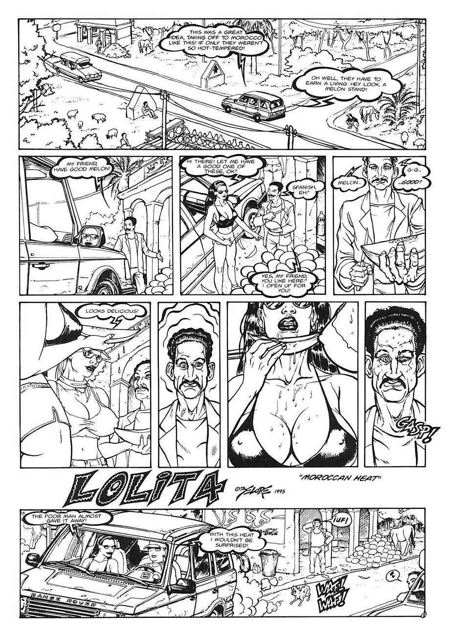 Lolita - Moroccan Heat porno comics