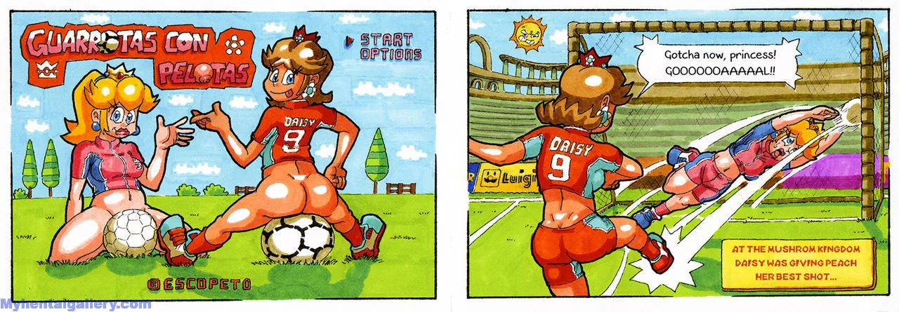 Princess Penalties porno comics