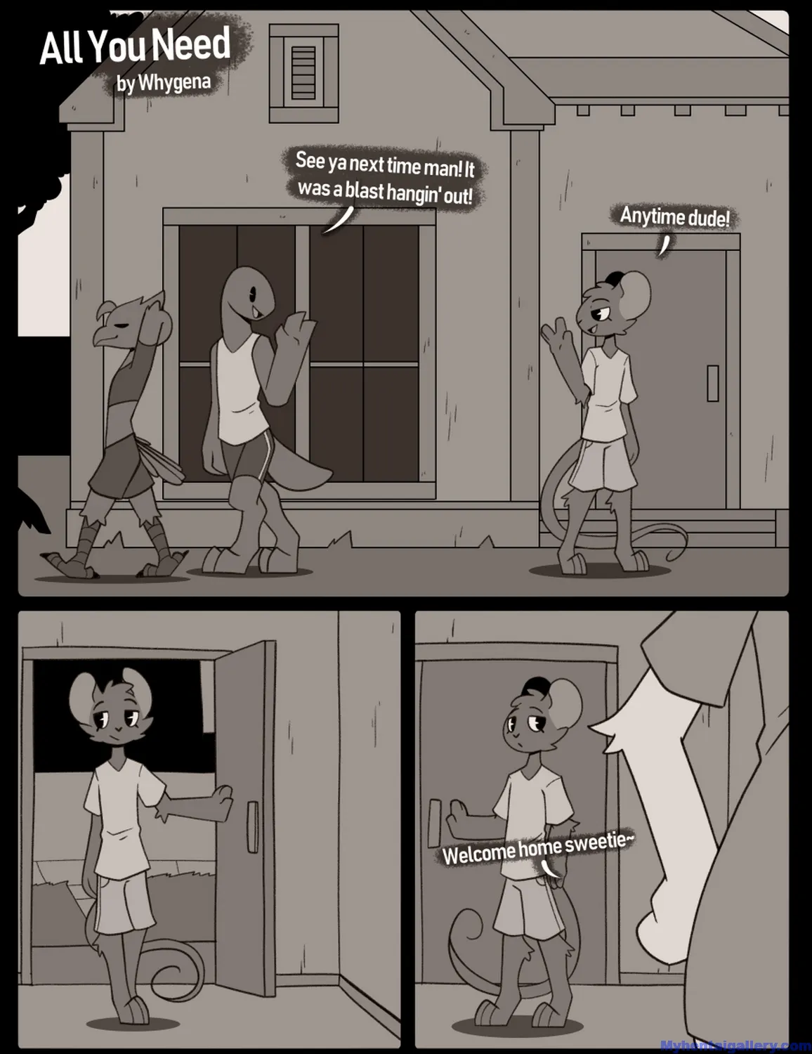 All You Need porno comics