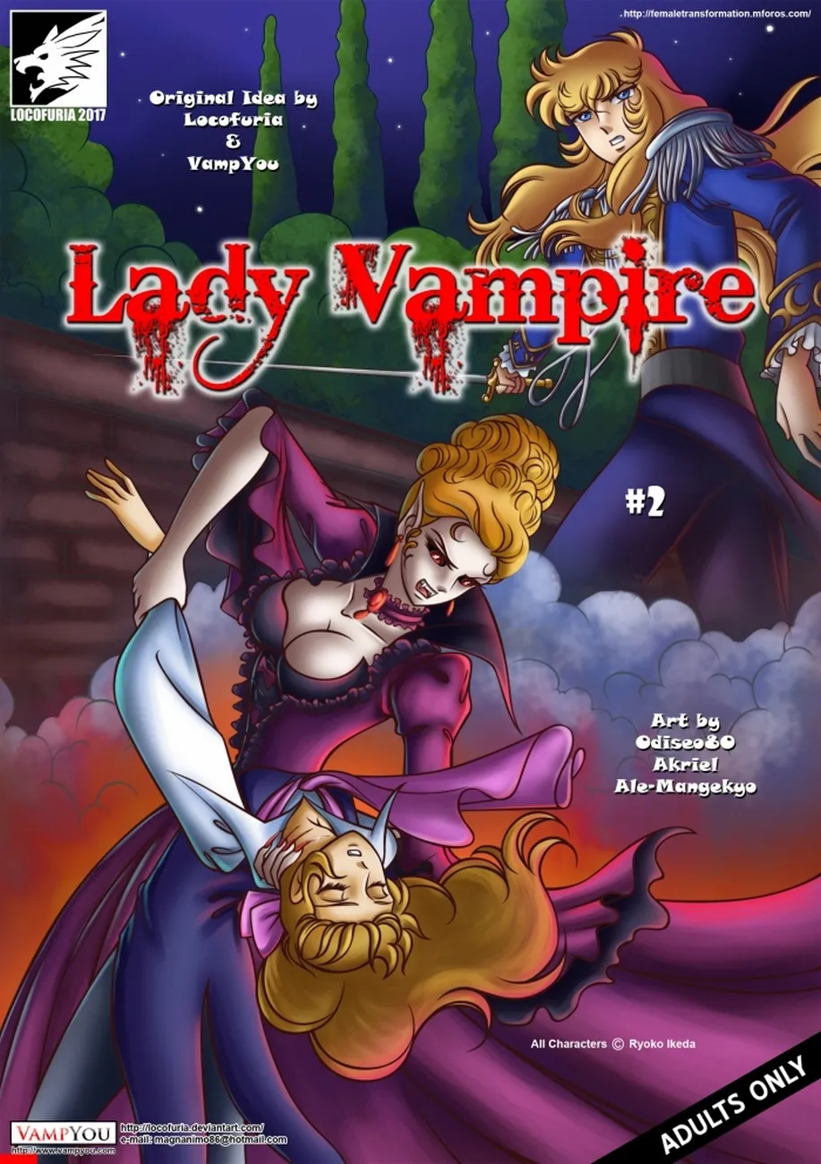 Lady Vampire 2 porno comics