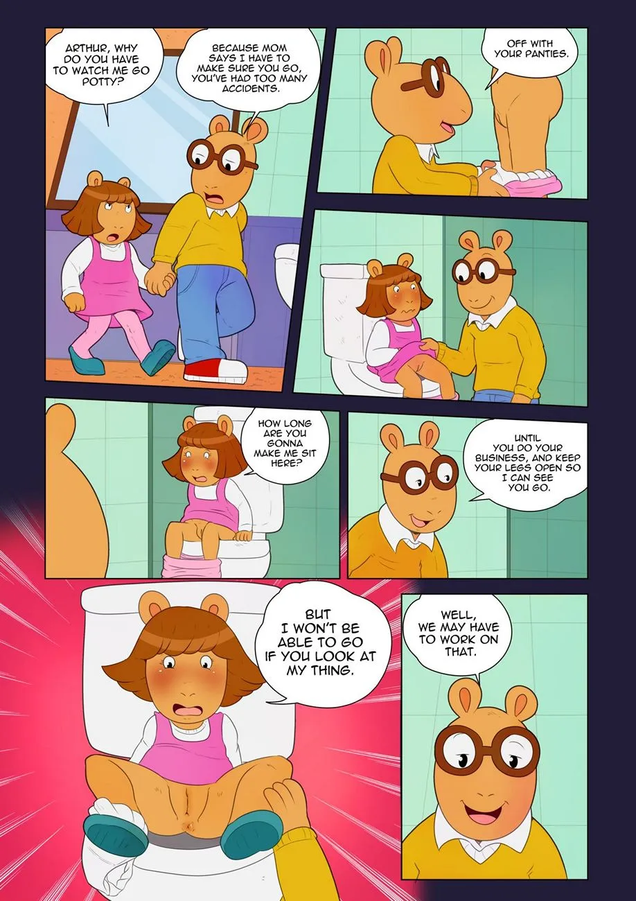 DW On Bathroom porno comics