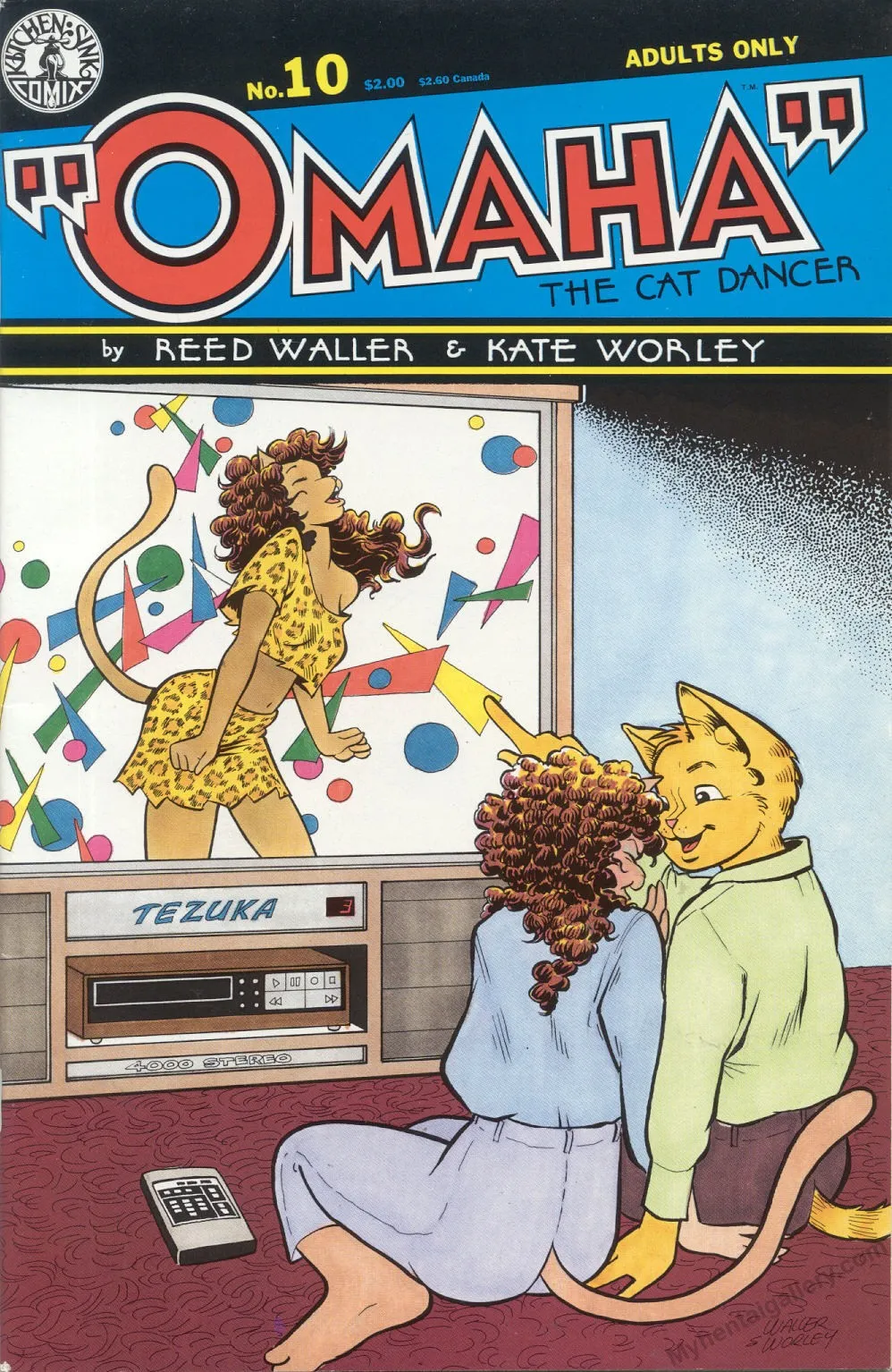 Omaha - The Cat Dancer 10 porno comics