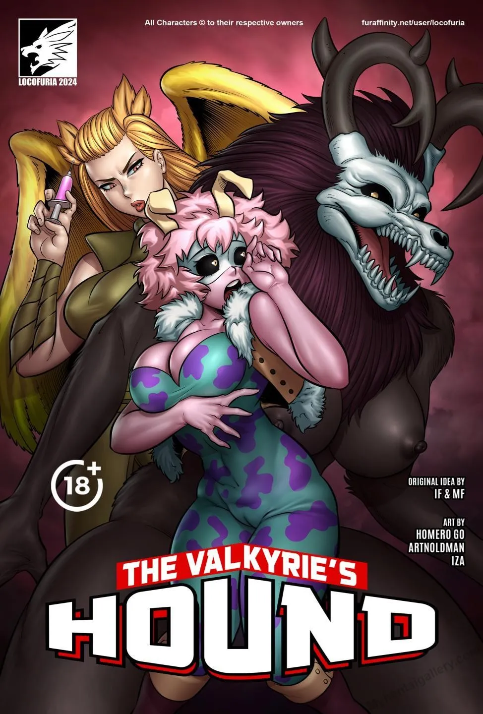 The Valkyries Hound 1 porno comics Cover