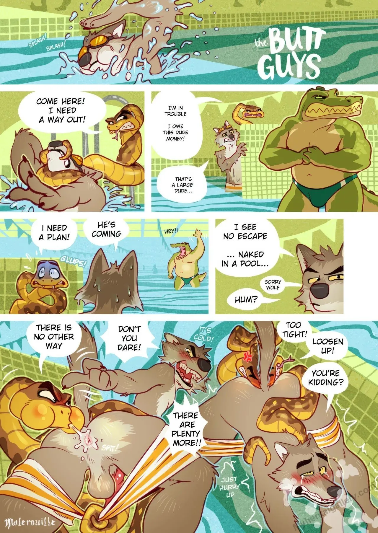 The Butt Guys porno comics